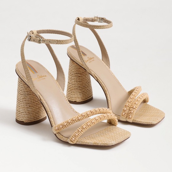 Sam Edelman Shoes - NWT Sam Edelman Kia Beads Block Sandal